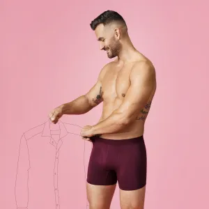 Calm B Boxerky vínové 2-pack Veľkosť: S