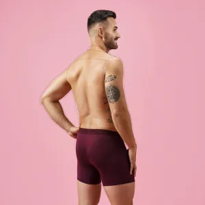 Calm B Boxerky vínové 2-pack Veľkosť: S
