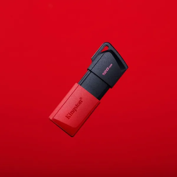Kingston Flash Disk 128GB USB3.2 Gen 1 DataTraveler Exodia M (Black + Red)