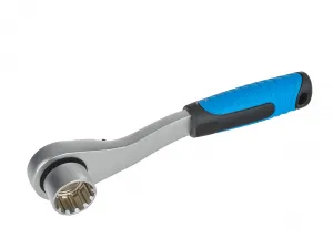 Geko Gola sada s priechodnou račňou, hlavica s profilom Gear Lock 10-24mm, sada 17ks