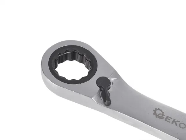 Geko Gola sada s priechodnou račňou, hlavica s profilom Gear Lock 10-24mm, sada 17ks