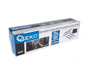 Geko Sada očkoploché vidlicové kľúče 6-32 mm, gumová rukoväť