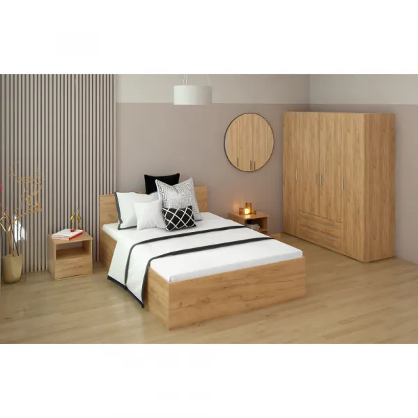 Postel s úložným priestorom DOLI 140 Tempo Kondela Grafit