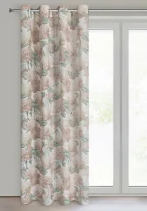 ArtFir Záves DEMI K | prírodné kvety 140 x 250 cm