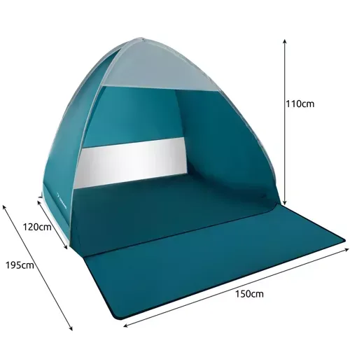 DomTextilu Plážovýstan195x150x110cmsmoskytiérou modrá MAX5900779950061
