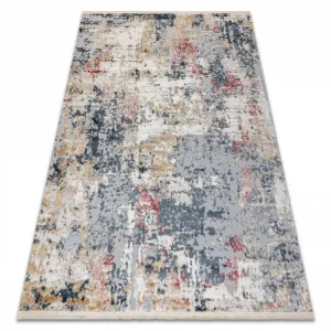 Koberec DISTIN 0123A abstraktný / vintage, ružový / pudrový / biely