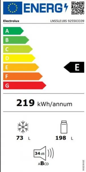 Electrolux LNS5LE18S