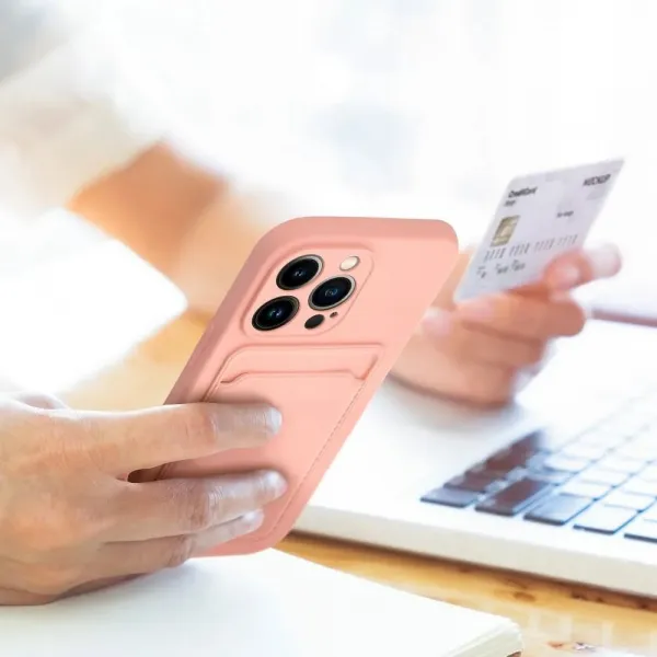 OEM Card Slot kryt pre Apple iPhone 16, Ružový