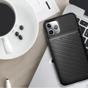 OEM Thunder kryt pre Apple iPhone 16 Pro, Čierny