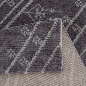 ModernýšedýkoberecsgeometrickýmvzoromŠírka:200cm|Dĺžka:290cm55156_107541