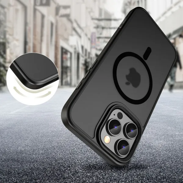 TECH-PROTECT MAGMAT Kryt s MagSafe  pre iPhone 16 pro, Čierny