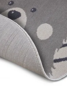 Hanse Home Collection koberce Detský koberček Adventures 105964 Cream Grey - 100x100 (priemer) kruh cm