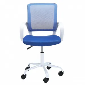 Ak furniture Detská otočná stolička FAUN modrá