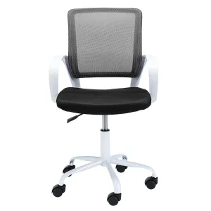 Ak furniture Detská otočná stolička FAUN čierna
