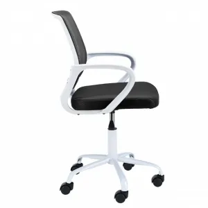Ak furniture Detská otočná stolička FAUN čierna
