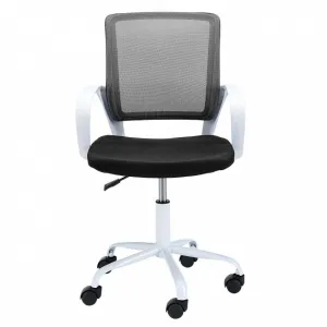 Ak furniture Detská otočná stolička FAUN čierna