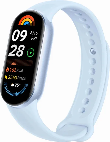 Xiaomi Smart Band 9 Inteligentné hodinky so športovým remienkom, Modré