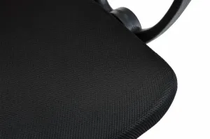 Ak furniture Kancelářská židle FULL na kolečkách červená/černá