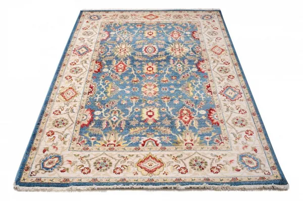 ModrývintagekoberecvorientálnomštýleŠírka:200cm|Dĺžka:305cm56563_114607