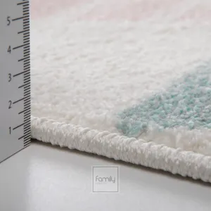 KoberecsgeometrickýmvzoromvkrásnychpastelovýchfarbáchŠírka:80cm|Dĺžka:150cm53905_106917
