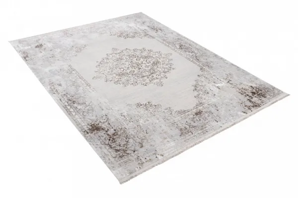 Svetlýkrémovo-sivýdizajnovývintagekoberecsovzormiŠírka:80cm|Dĺžka:150cm56591_115423