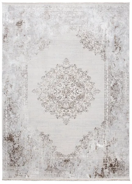 Svetlýkrémovo-sivýdizajnovývintagekoberecsovzormiŠírka:80cm|Dĺžka:150cm56591_115423