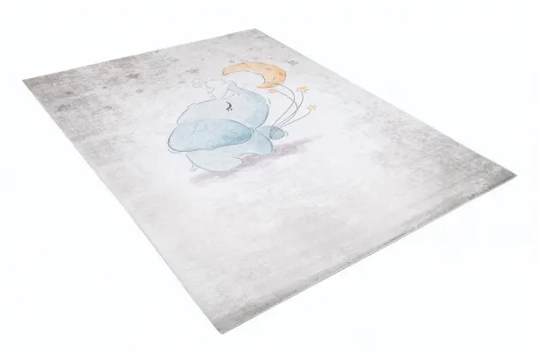 DetskýkoberecsmotívomsloníkasmesiacomŠírka:80cm|Dĺžka:150cm56667_115629