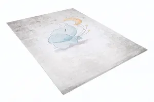 DetskýkoberecsmotívomsloníkasmesiacomŠírka:80cm|Dĺžka:150cm56667_115629