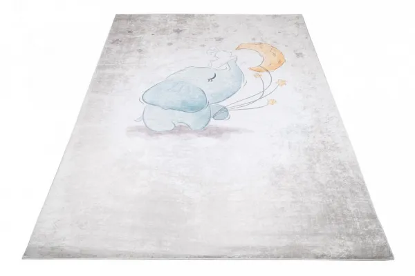 DetskýkoberecsmotívomsloníkasmesiacomŠírka:80cm|Dĺžka:150cm56667_115629