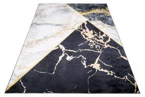 VýraznýtmavýtrendovýkoberecsprotišmykovouúpravouŠírka:80cm|Dĺžka:150cm56697_115996