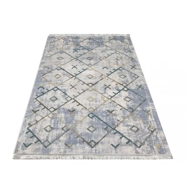 ModernýsivýkoberecsostrapcamivškandinávskomštýleŠírka:80cm|Dĺžka:150cm45241_91623