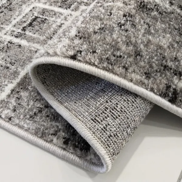 KvalitnýsivýkoberecsmotívomštvorcovŠírka:60cm|Dĺžka:100cm45267_91725