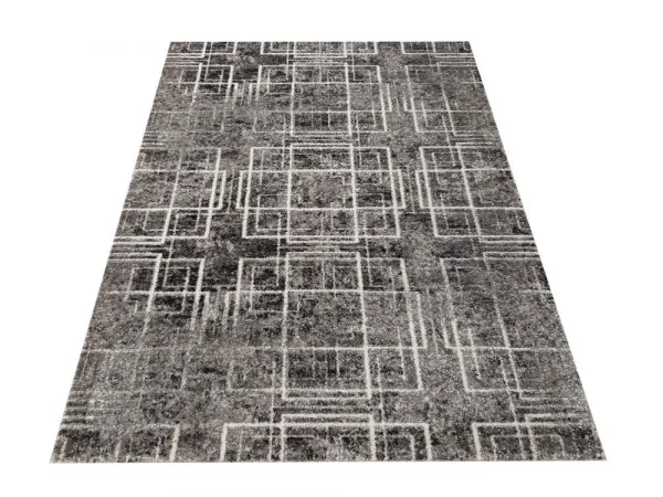 KvalitnýsivýkoberecsmotívomštvorcovŠírka:60cm|Dĺžka:100cm45267_91725