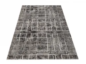 KvalitnýsivýkoberecsmotívomštvorcovŠírka:60cm|Dĺžka:100cm45267_91725