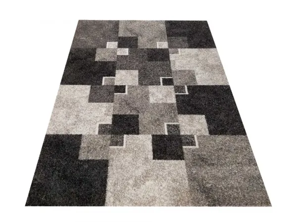 ModernýbéžovýkoberecsmotívomštvorcovŠírka:60cm|Dĺžka:100cm45274_91764