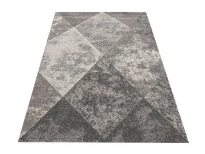 OriginálnysivýkoberecdoobývačkysmotívomkosoštvorcovŠírka:80cm|Dĺžka:150cm45256_91675
