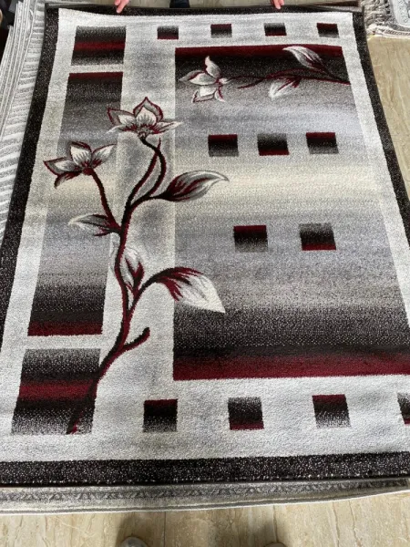 ModernýkoberecdoobývačkysmotívomkvetovŠírka:80cm|Dĺžka:150cm46930_99523