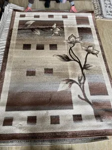 KvalitnýkoberecdoobývačkysmotívomkvetovŠírka:80cm|Dĺžka:150cm46932_99533