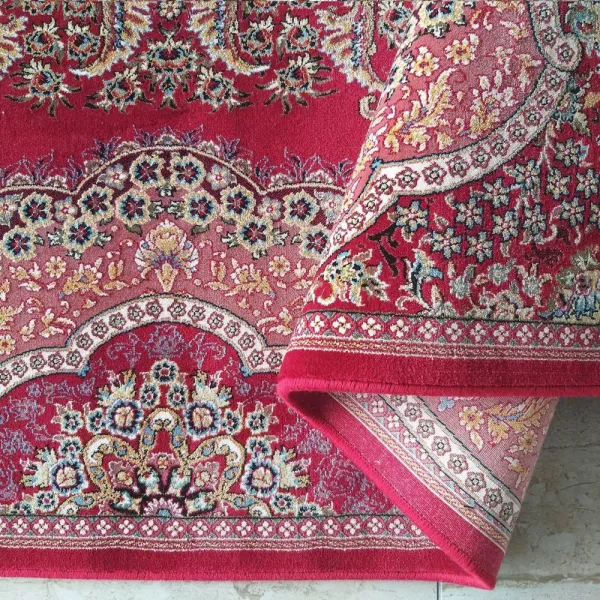ExkluzívnyčervenýkoberecskrásnymvzoromŠírka:200cm|Dĺžka:300cm48394_102918
