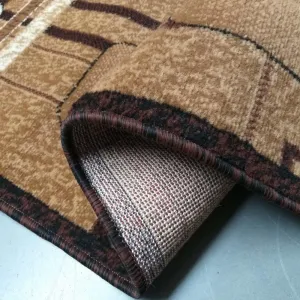OválnykoberecvhnedejfarbesgeometrickýmivzormiŠírka:80cm|Dĺžka:150cm48897_103345
