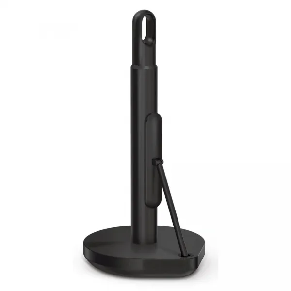 Simplehuman Držiak na papierové utierky, pre rolky do 17 cm, čierna oceľ