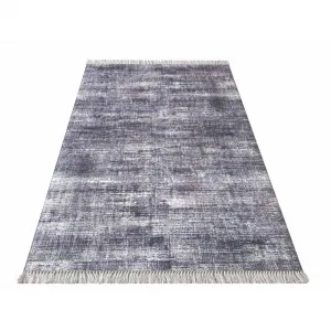 Domtextilu Tmavo sivý behúň so strapcami Šírka: 160 cm | Dĺžka: 220 cm 33615_97802