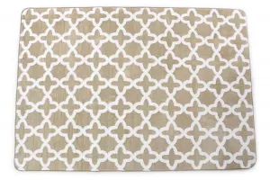 Domtextilu Moderné kusové koberce v béžovej farbe 140 x 200 cm 35848