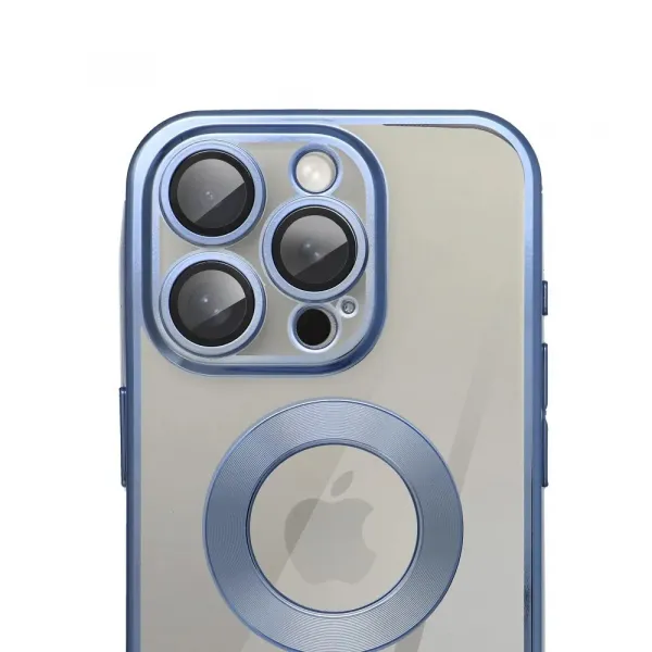 OEM Glam kryt pre Apple iPhone 16, Modrý