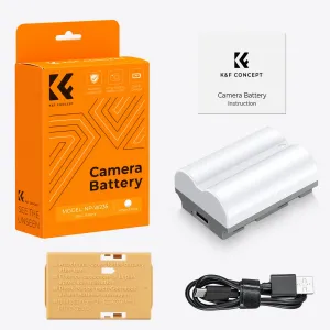 K&F Concept NP-W235 2400mAh, batéria typu C s priamou montážou fotoaparátu, *2ks 33631