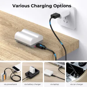 K&F Concept NP-W235 2400mAh, batéria typu C s priamou montážou fotoaparátu, *2ks 33631