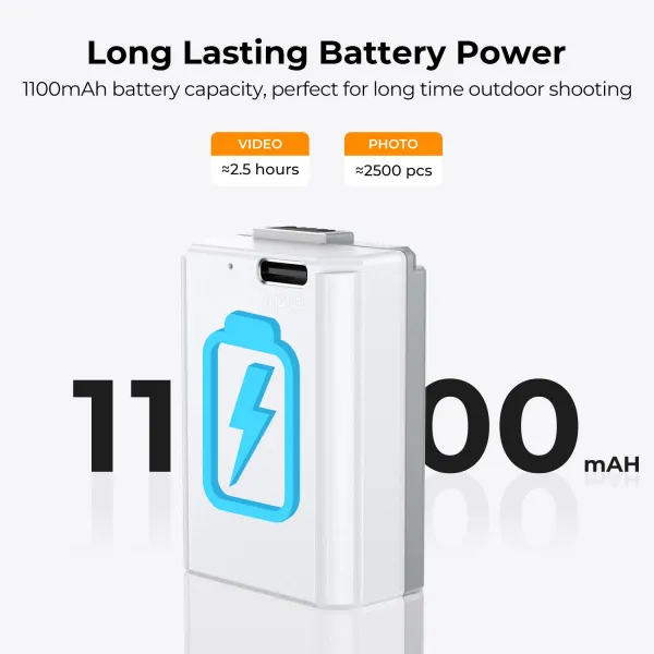 K&F Concept NP-FW50 1100mAh, batéria typu C s priamou montážou fotoaparátu, *2ks 33630