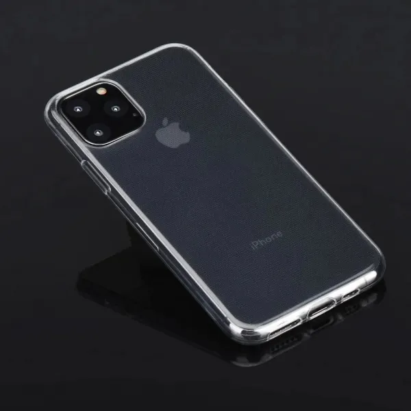 OEM Silikonový kryt pre Apple iPhone 16 Plus, Transparentný