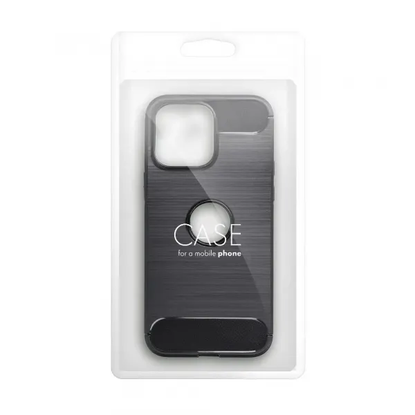 OEM Carbon Kryt pre iPhone 16 Plus, Čierny