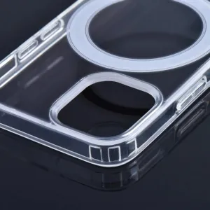 OEM Silikónový kryt s MagSafe pre Apple iPhone 16 Pro Max, Transparentný